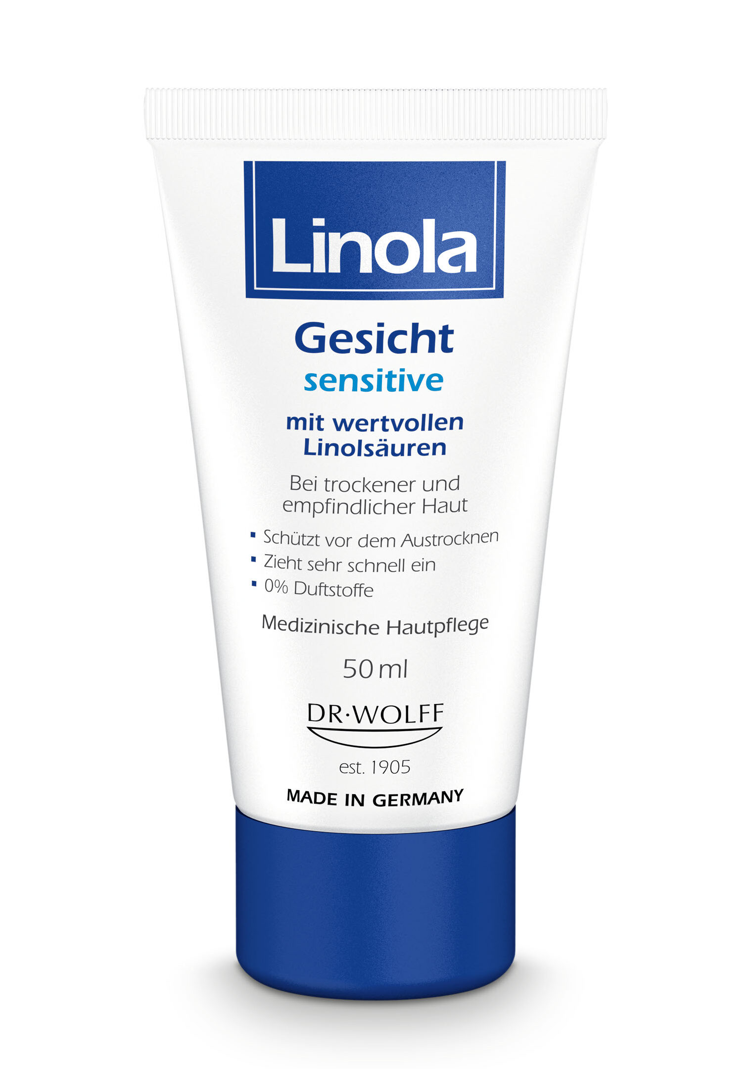 Mit der Gesichtscreme sensitive erweitert Linola das Produktportfolio ...