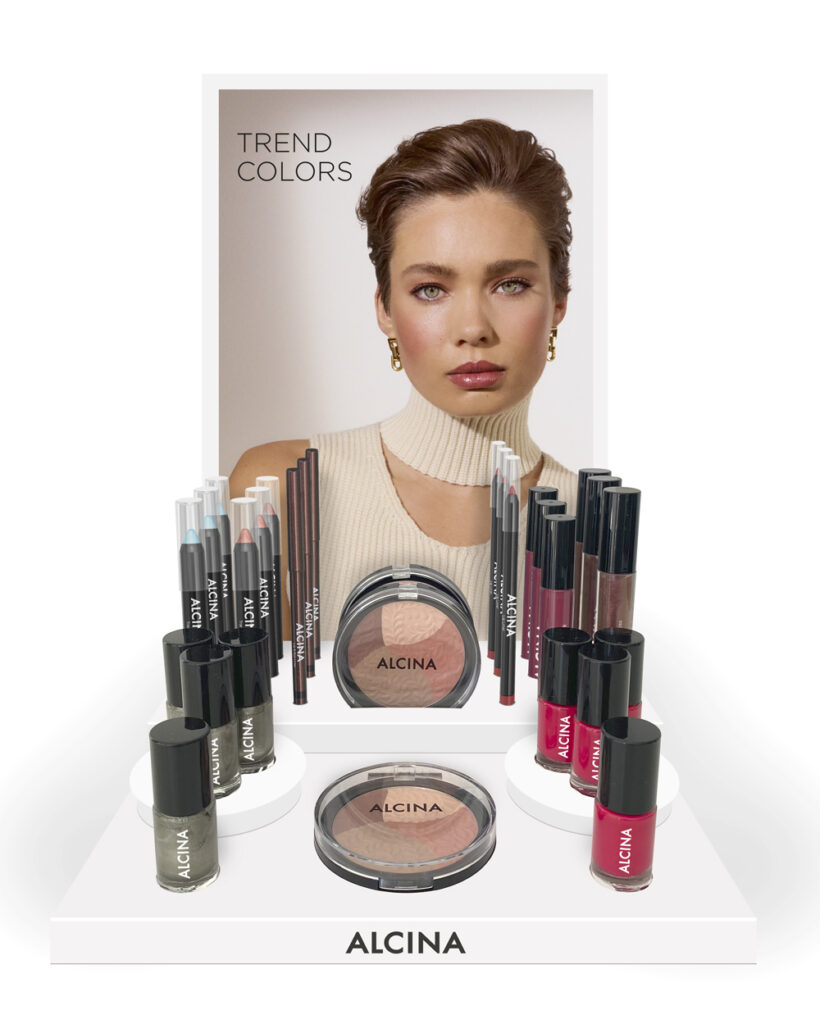 Die ALCINA Herbst-/Winter-Trendfarben 2025 bieten eine Mischung aus intensiven, warmen Nuancen und metallischen Akzenten, die jedem Look eine ausdrucksstarke Eleganz verleihen.